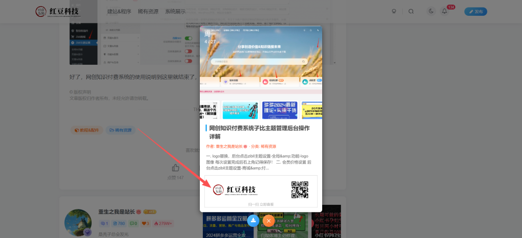 图片[18]-网创知识付费系统子比主题管理后台操作详解-红豆科技-抖佳互动