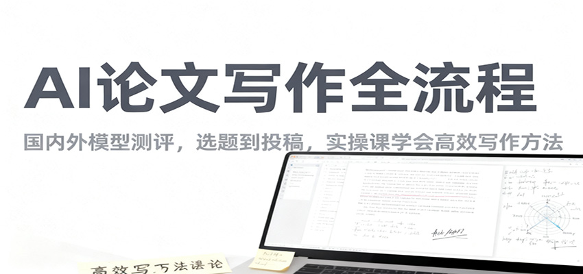 AI论文写作全流程,国内外模型测评,选题到投稿,实操课学高效写作方法-红豆科技-抖佳互动