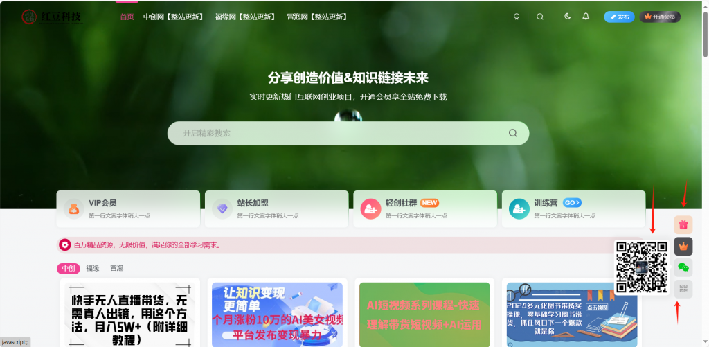 图片[5]-网创知识付费系统子比主题管理后台操作详解-红豆科技-抖佳互动