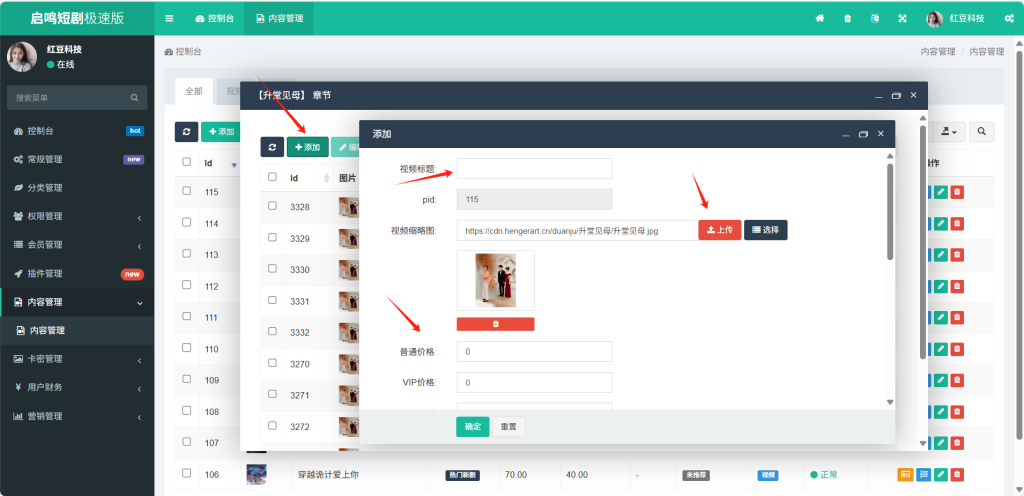 图片[4]-红豆短剧极速版系统使用教程-红豆科技-抖佳互动