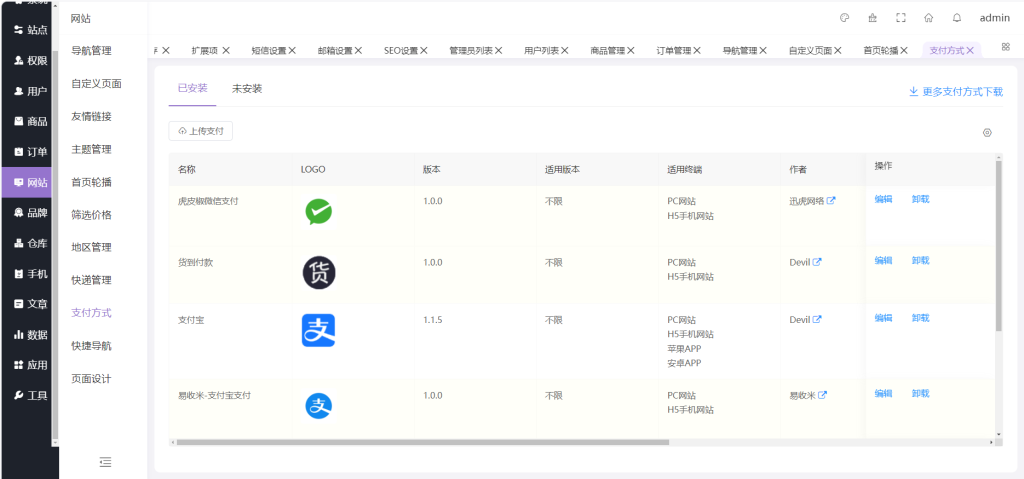 图片[15]-B2C零售电商商城系统 管理后台展示-红豆科技-抖佳互动