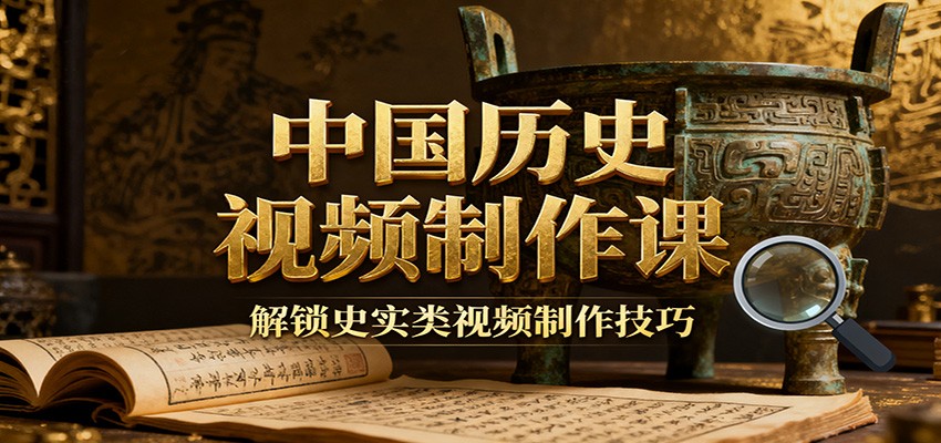 中国历史视频制作课:疆域地图集+参考文案+练习素材,解锁史实类视频制作技巧-红豆科技-抖佳互动